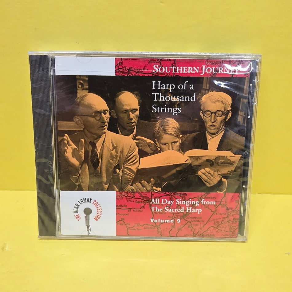 Alabama Sacred Harp Singers  - Southern Journey Volume 9: Harp Of A Thousand Strings - 1998 - Rounder CD 1709 - New - Sealed - CDs