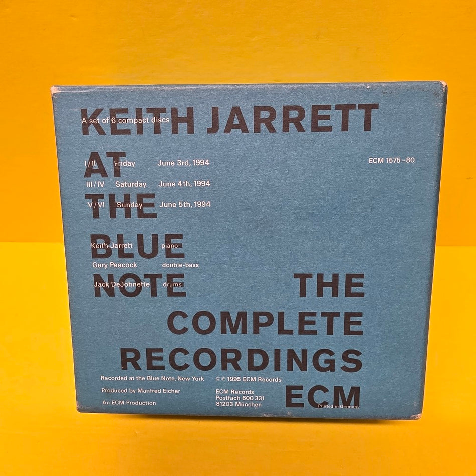 Keith Jarrett - Keith Jarrett At The Blue Note / 6 CDs Box Set. - 1995 - ECM 1575-80 - Used - EX - CDs