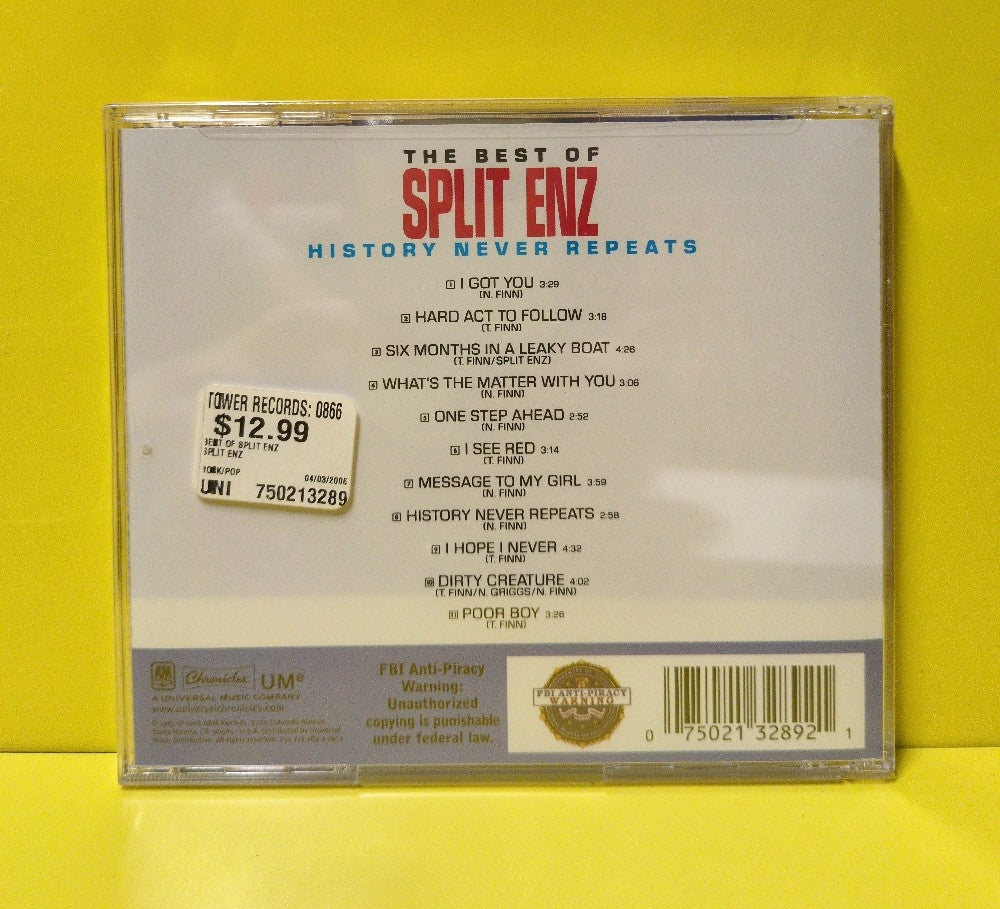 Split Enz - The Best Of Split Enz - 2006 - 750 213 289-2 - New - Sealed - CDs - Reissue