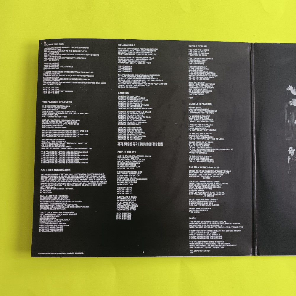Bauhaus  - Mask UK - 1981 - BEGA29 - Used - VG++ - Vinyl