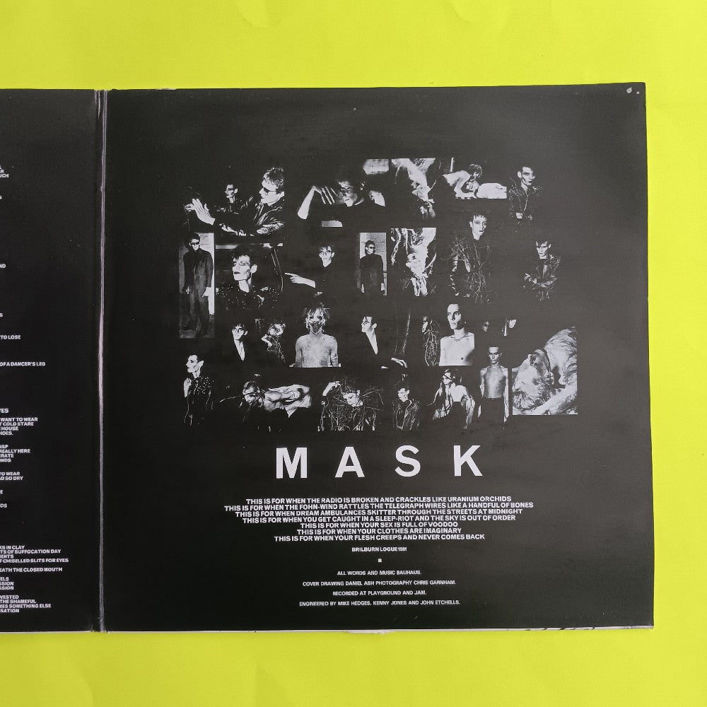 Bauhaus  - Mask UK - 1981 - BEGA29 - Used - VG++ - Vinyl