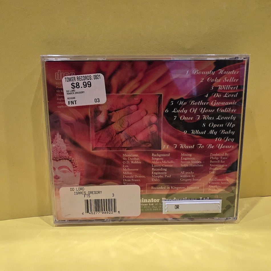 Gregory Isaacs - Do Lord - 1998 - XTM 0003-2 - New - Sealed - CDs