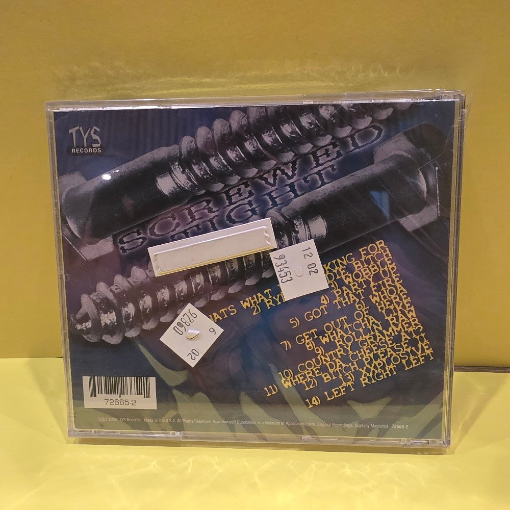 Screwed Tight - Screwed And Chopped - 2000 - 75665-2 - New - Sealed - CDs