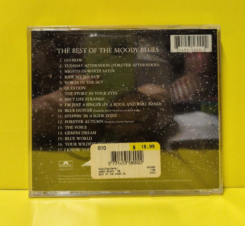 The Moody Blues - The Best Of The Moody Blues - 1997 - 31453 5800-2 - New - Sealed - CDs - Remastered
