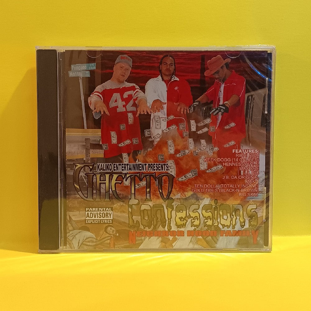 Neighborhood Family - Ghetto Confessions - 2003 - New - Sealed - CDs