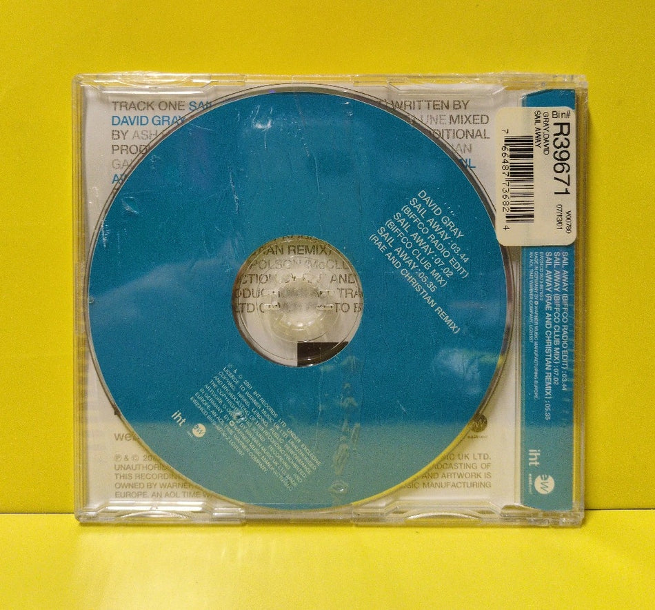 David Gray - Sail Away - 2001 - EW234CD - New - Sealed - CDs - CD Single - European Import