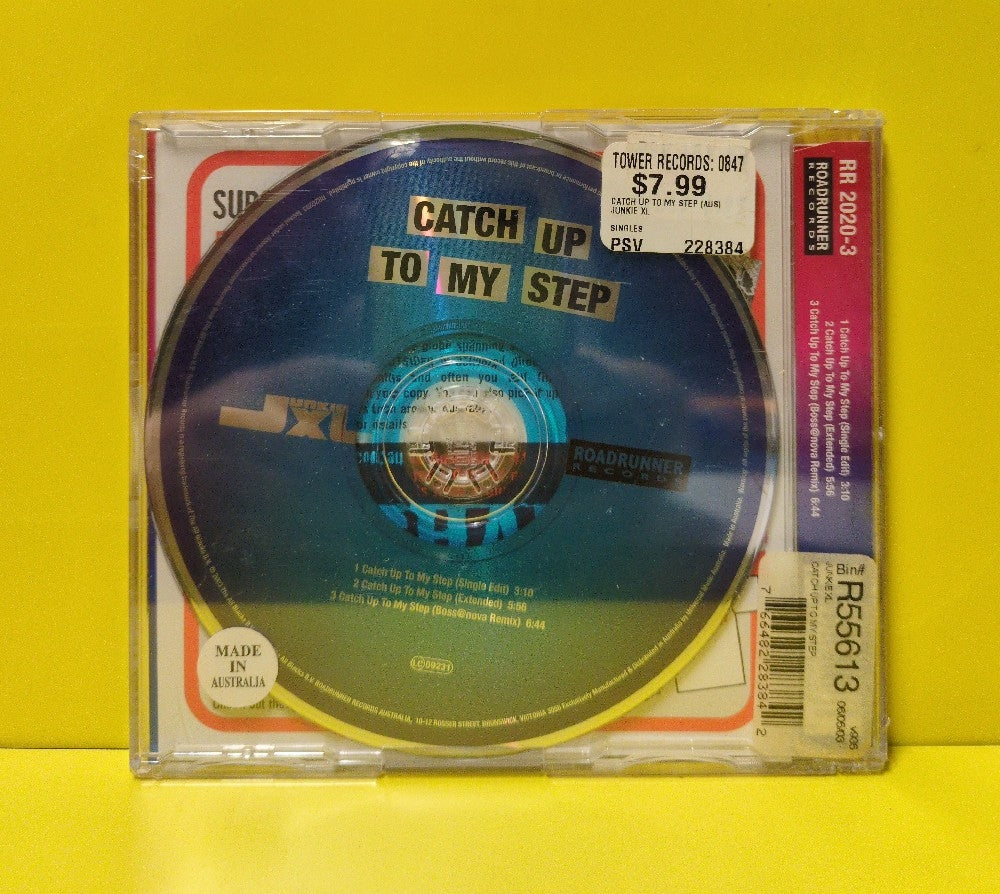 Junkie XL Featuring Solomon Burke - Catch Up To My Step - 2003 - RR 2020-3 - New - Sealed - CDs - CD Single - Australia Import