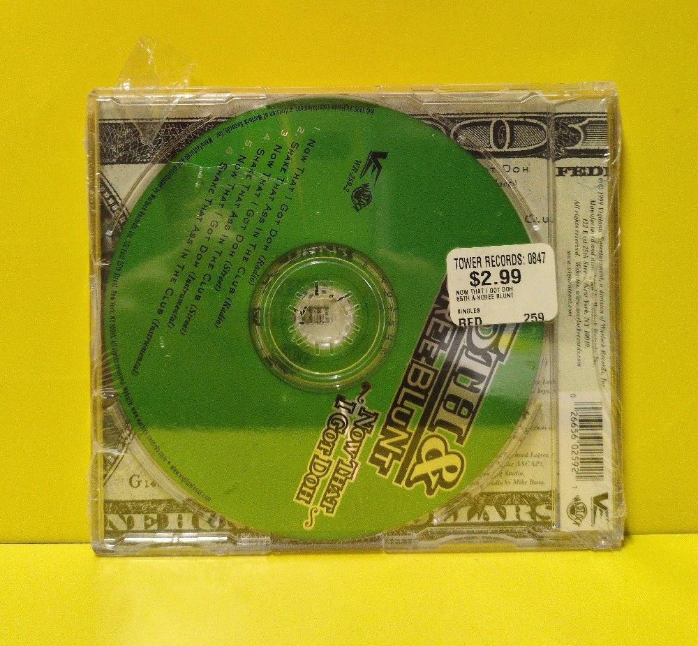 55th & Koree Blunt - Now That I Got Doh/Shake That Ass In The Club - 1999 - WR-259-2 - New - Sealed - CDs - CD Single