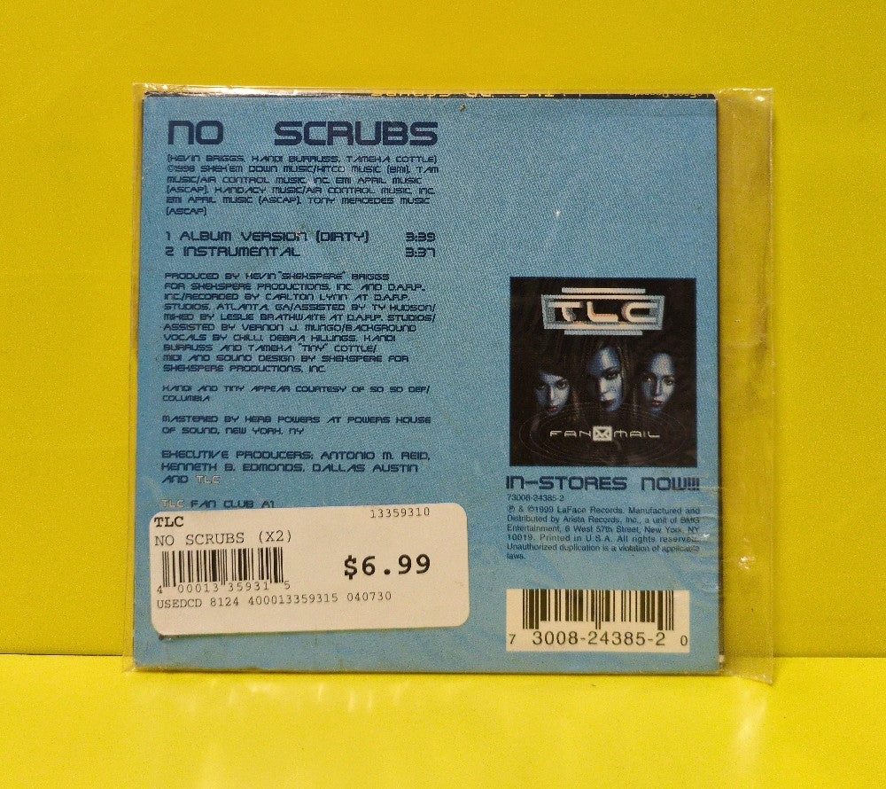 TLC - No Scrubs - 1999 - 73008-24385-2 - New - Sealed - CDs
