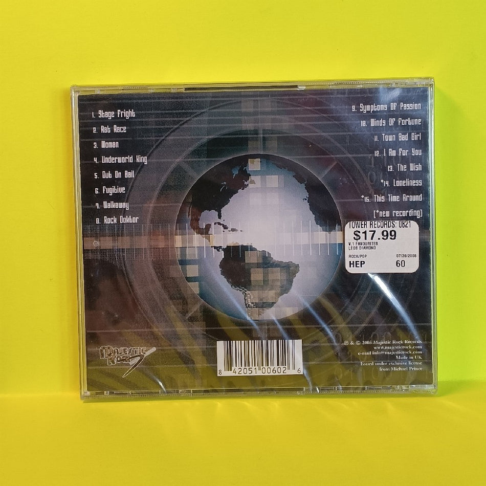 Legs Diamond - Favourites Volume One - 2005 - MAJCD060 - New - Sealed - CDs