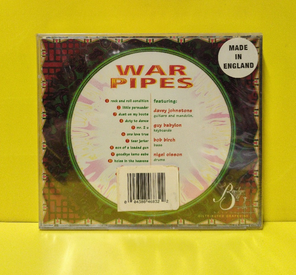 War Pipes - War Pipes - 1995 - BRG CD 20 - New - Sealed - CDs - Reissue - UK Import