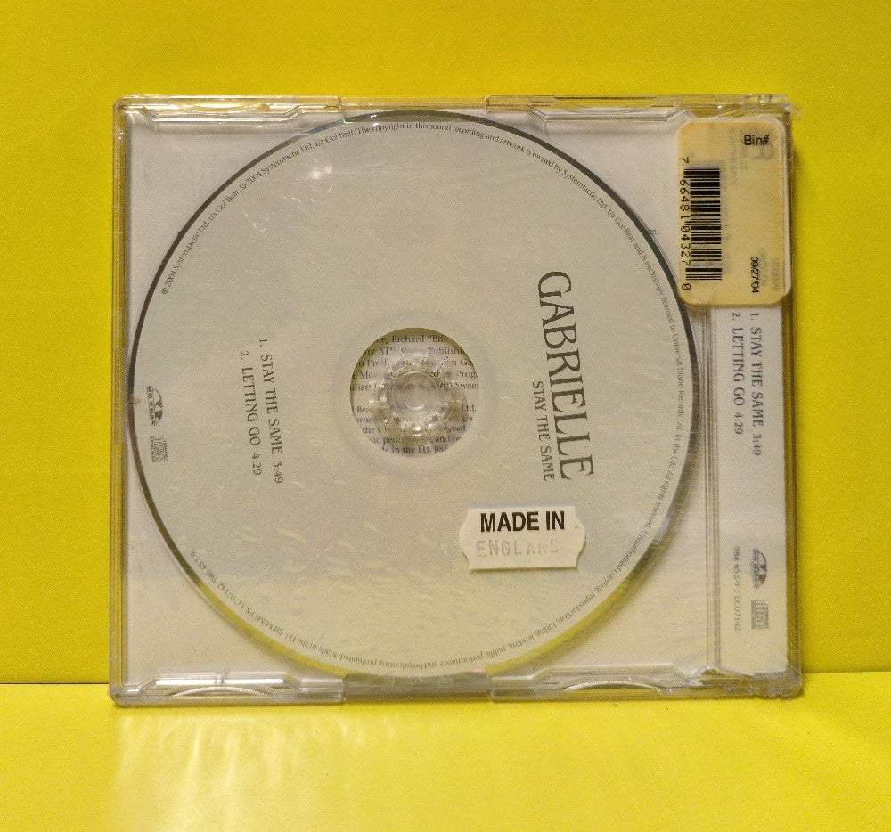 Gabrielle - Stay The Same - 2004 - 986 652-9 - New - Sealed - CDs - CD Single - European Import