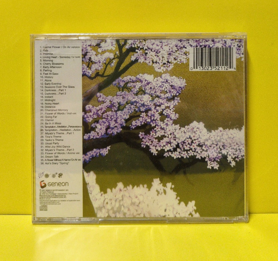 Toshio Masuda - Ai Yori Aoshi: Sakura (Soundtrack 1) - 2002 - 5211-2 - New - Sealed - CDs