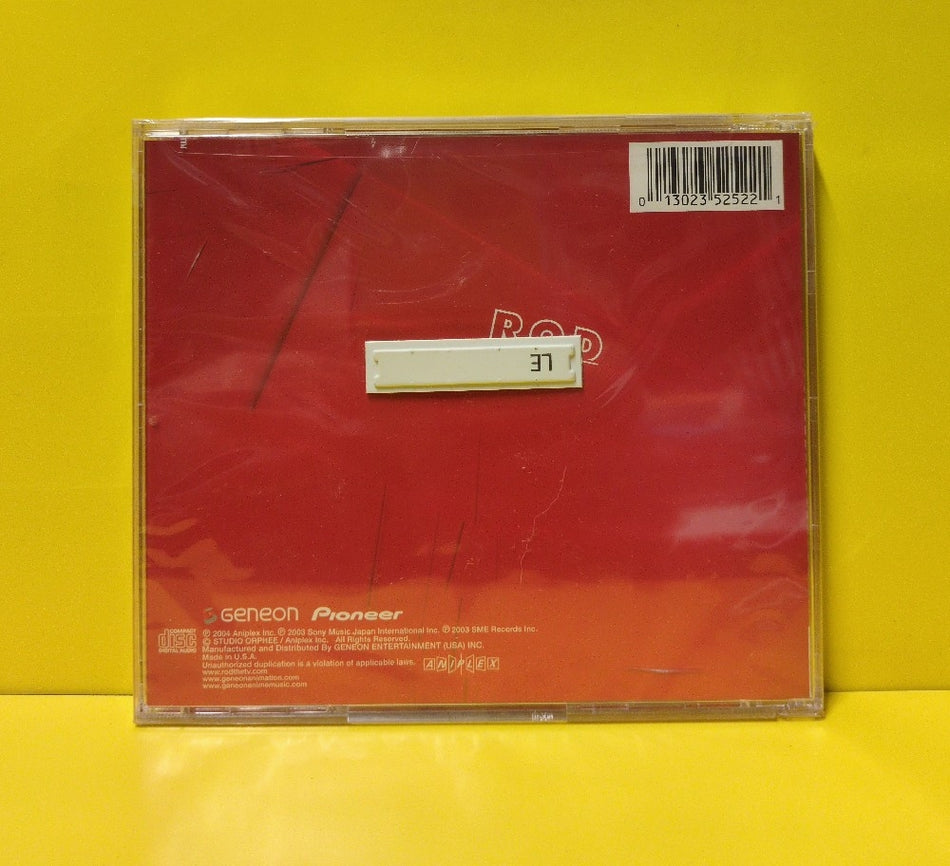 Taku Iwasaki - R.O.D -The TV- Original Soundtrack 2 - 2004 - 5252-2 - New - Sealed - CDs