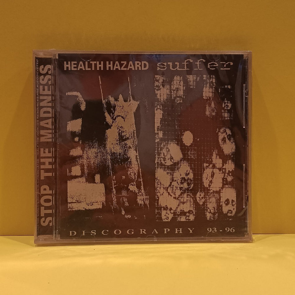 Health Hazard / Suffer - Discography 93-96 - 2005 - PRANK 028 - New - Sealed - CDs