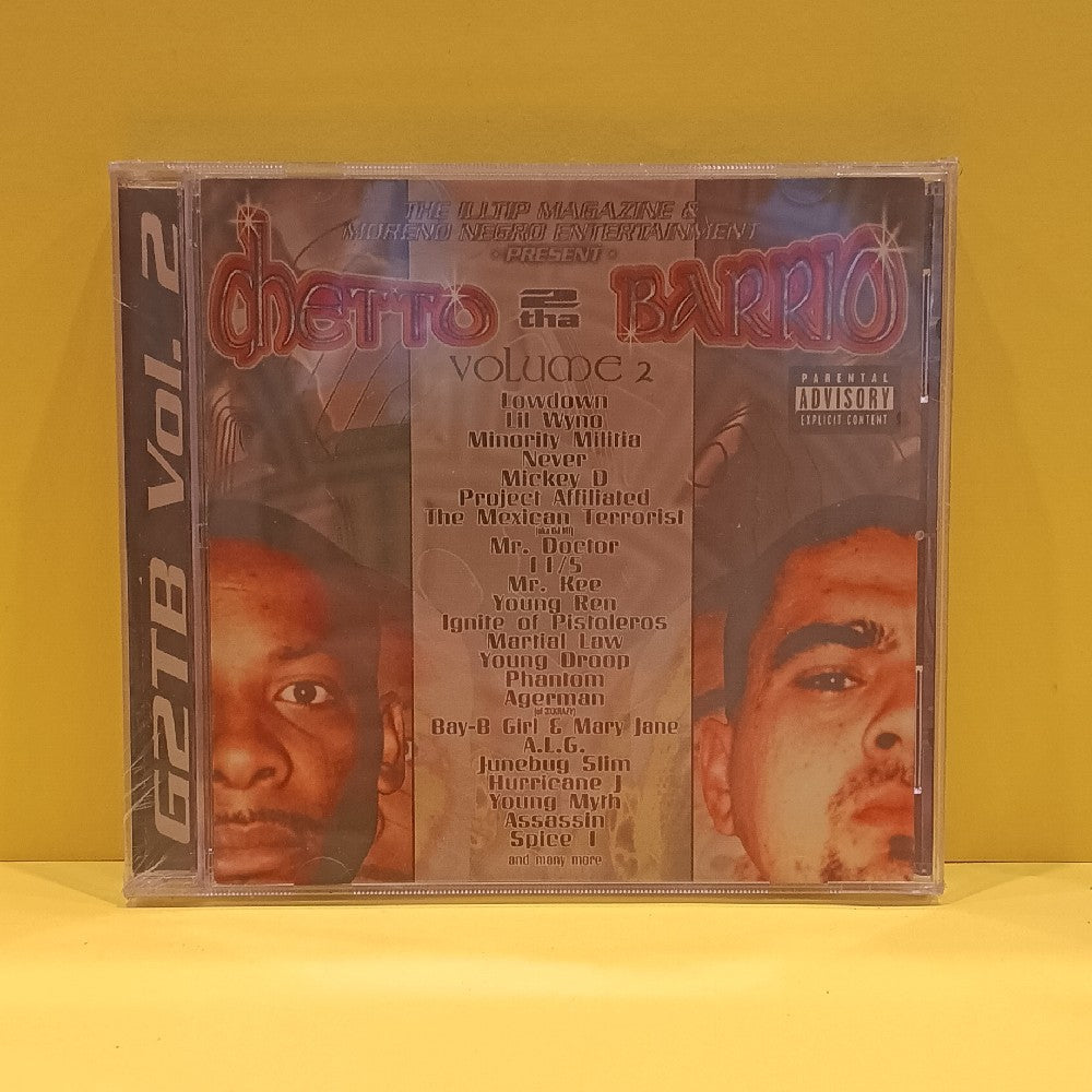 Various - Ghetto 2 Tha Barrio Vol.2 - 2000 - DDR-8000 - New - Sealed - CDs