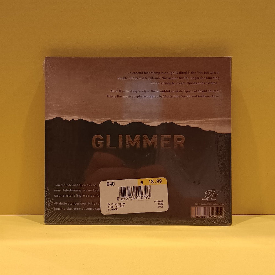 Sturla | Andreas - Glimmer - 2003 - 2L17 - New - Sealed - CDs