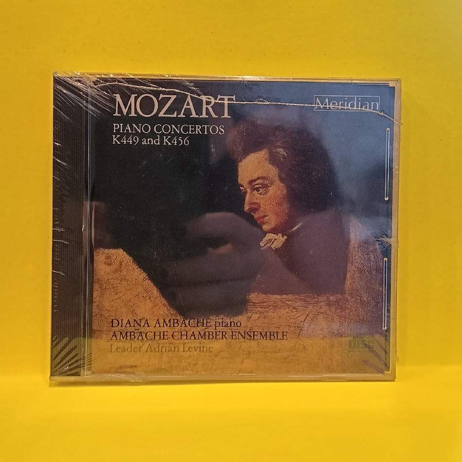 Diana Ambache / Mozart / Adrian Levine - Piano Concertos K 449 & K 456 - ECD 84086 - New - Sealed - CDs