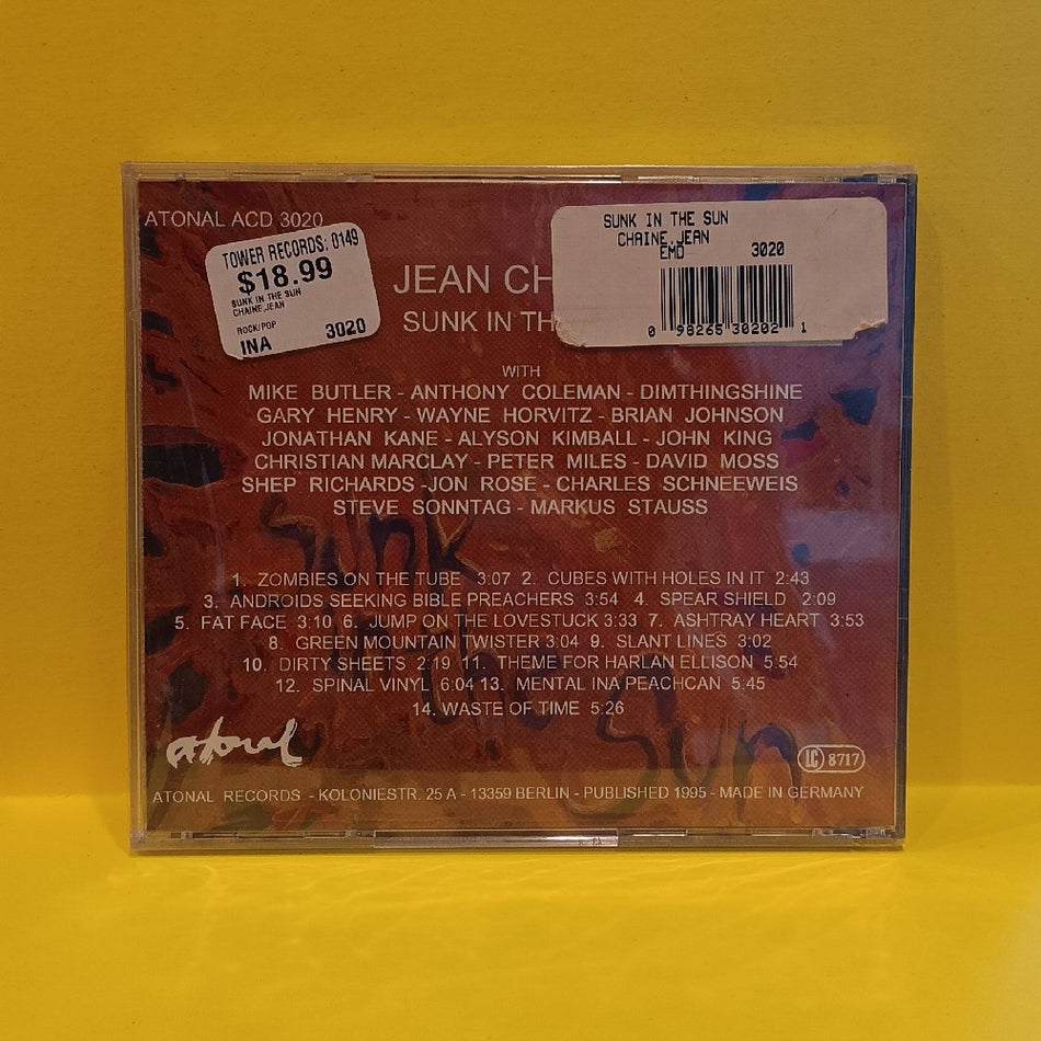 Jean Chaine - Sunk In The Sun - 1995 - ACD 3020 - New - Sealed - CDs