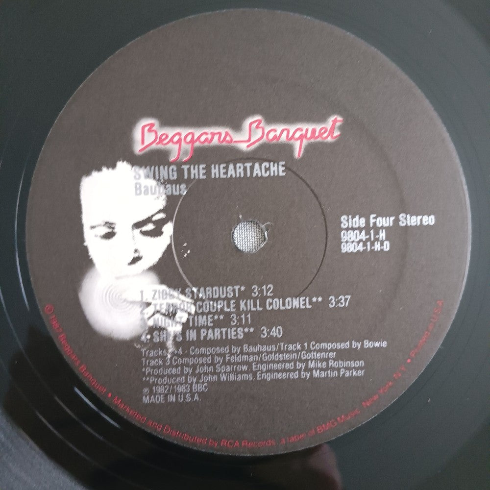 Bauhaus - Swing The Heartache - 1989 - 9804-1-H - Used - VG++ - Vinyl