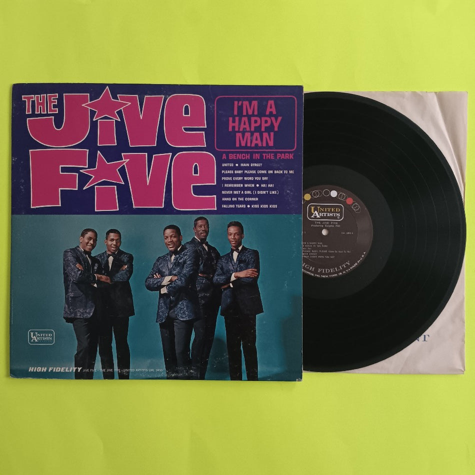The Jive Five & Eugene Pitt - I'm A Happy Man MONO - 1965 - UAL 3455 - Used - VG++ - Vinyl