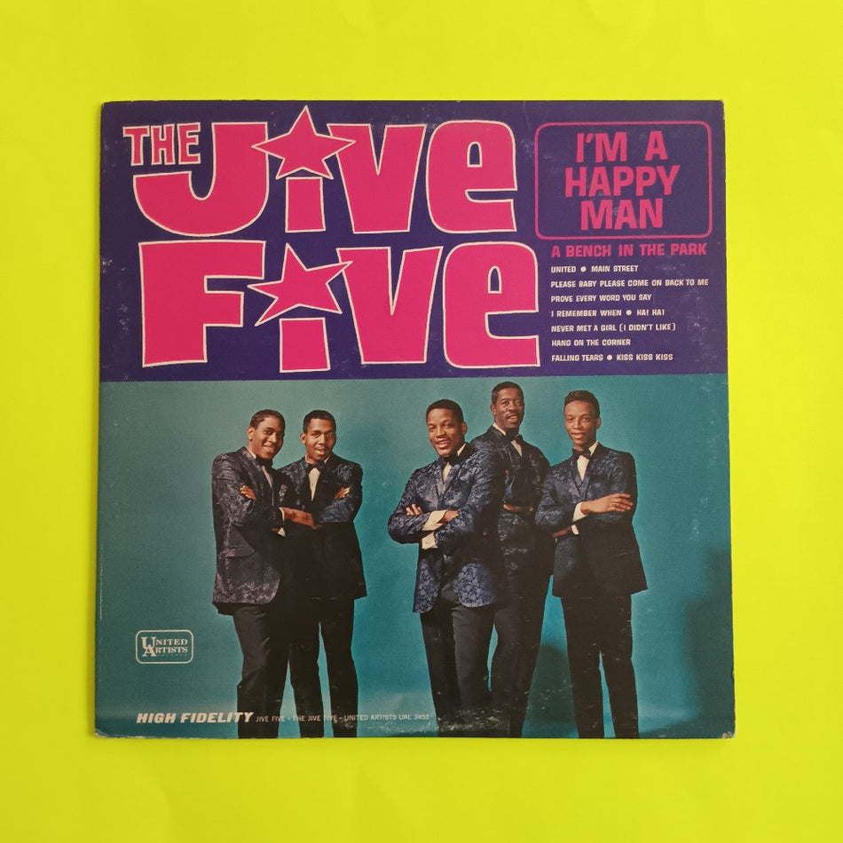 The Jive Five & Eugene Pitt - I'm A Happy Man MONO - 1965 - UAL 3455 - Used - VG++ - Vinyl