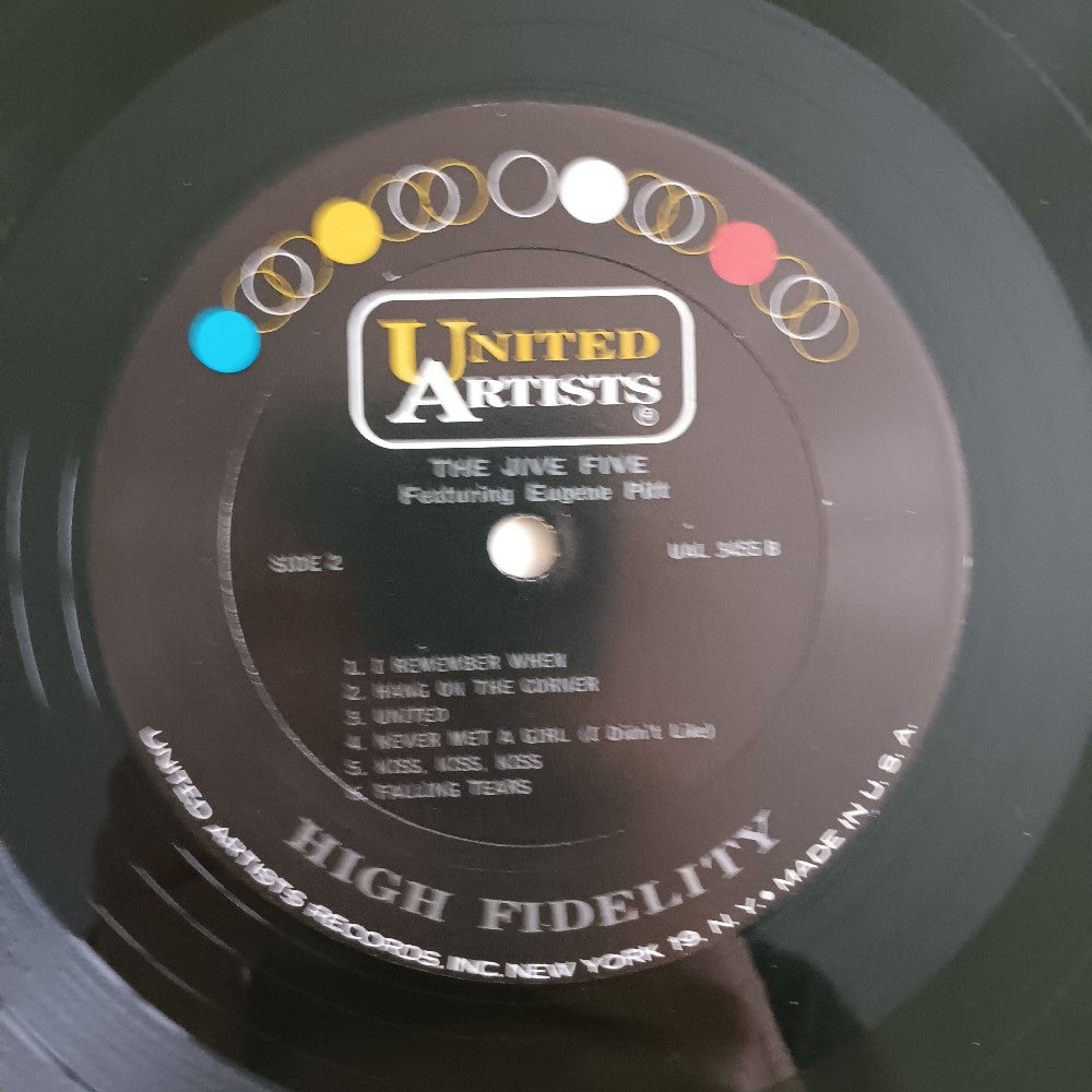 The Jive Five & Eugene Pitt - I'm A Happy Man MONO - 1965 - UAL 3455 - Used - VG++ - Vinyl
