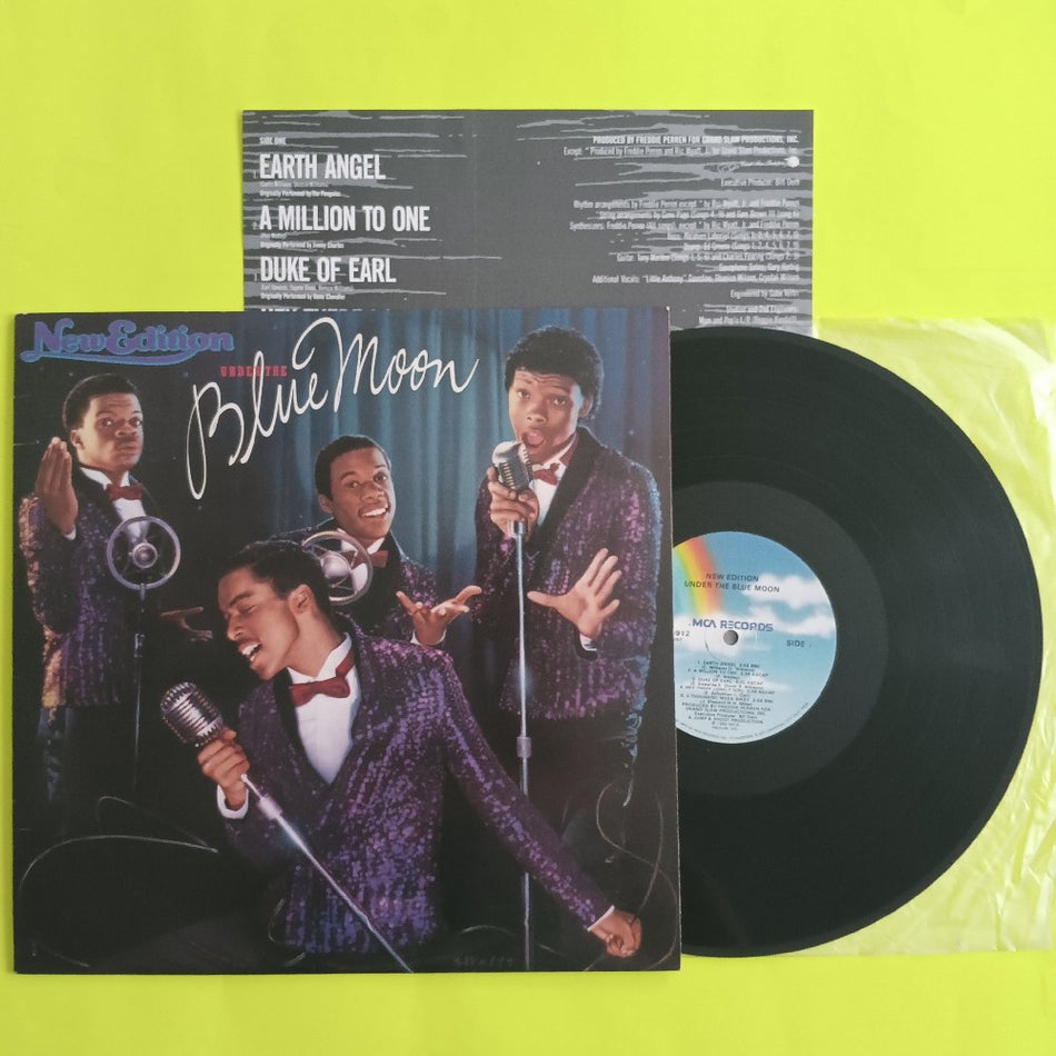 New Edition - Under The Blue Moon - 1986 - MCA-5912 - Used - VG++ - Vinyl