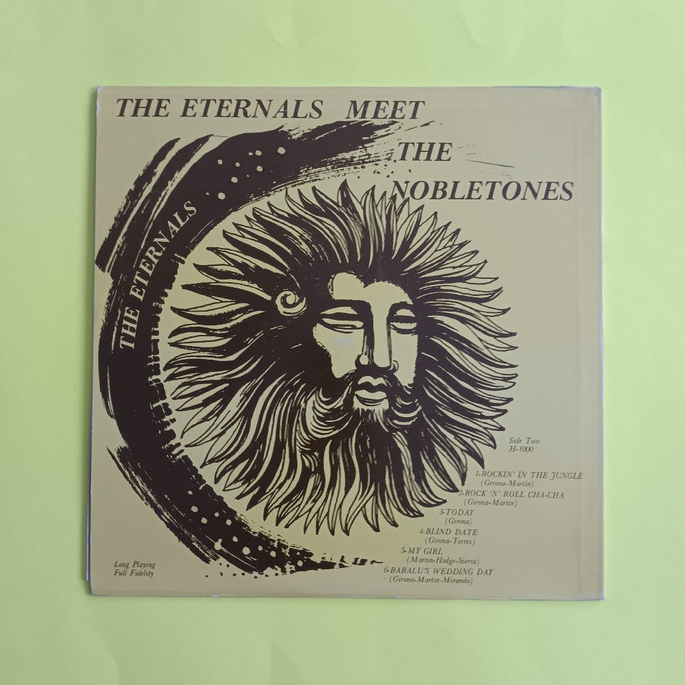 Nobletones / Eternals - The Nobletones Meet The Eternals RED - C&M-1000 - Used - VG++ - Vinyl