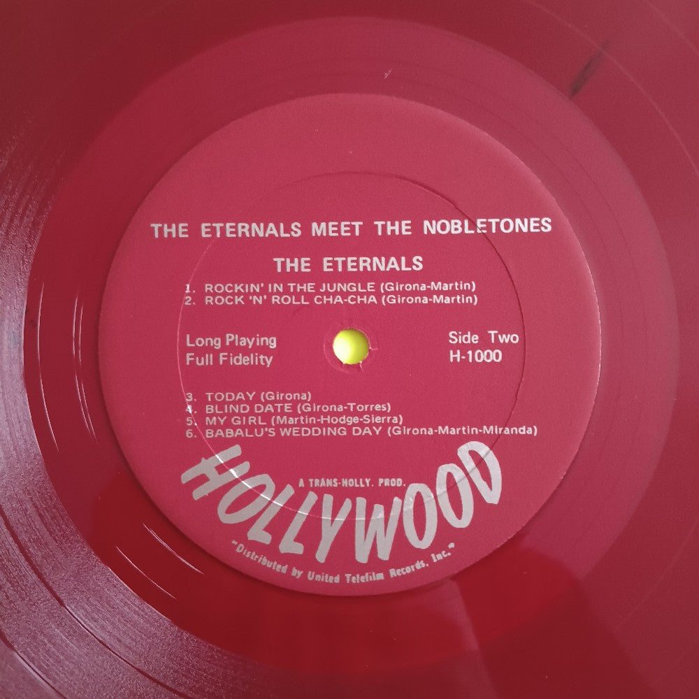 Nobletones / Eternals - The Nobletones Meet The Eternals RED - C&M-1000 - Used - VG++ - Vinyl