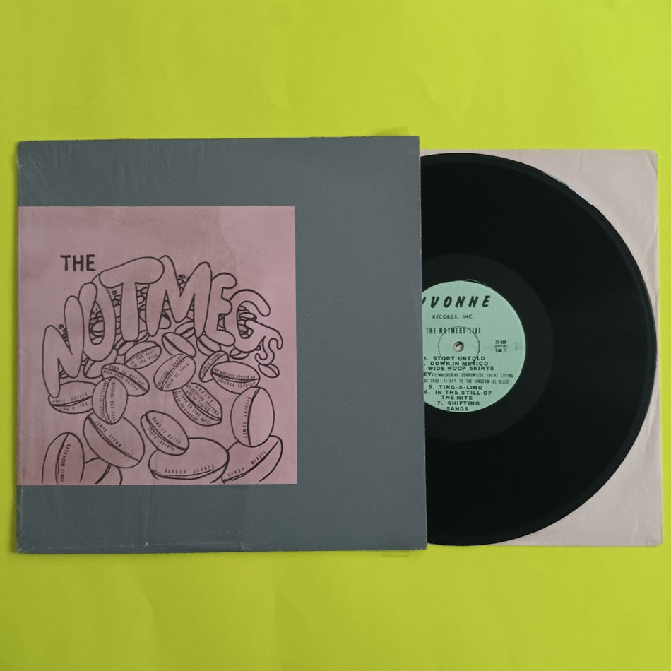 The Nutmegs - Live - 1973 - Yvonne 609 - Used - VG++ - Vinyl