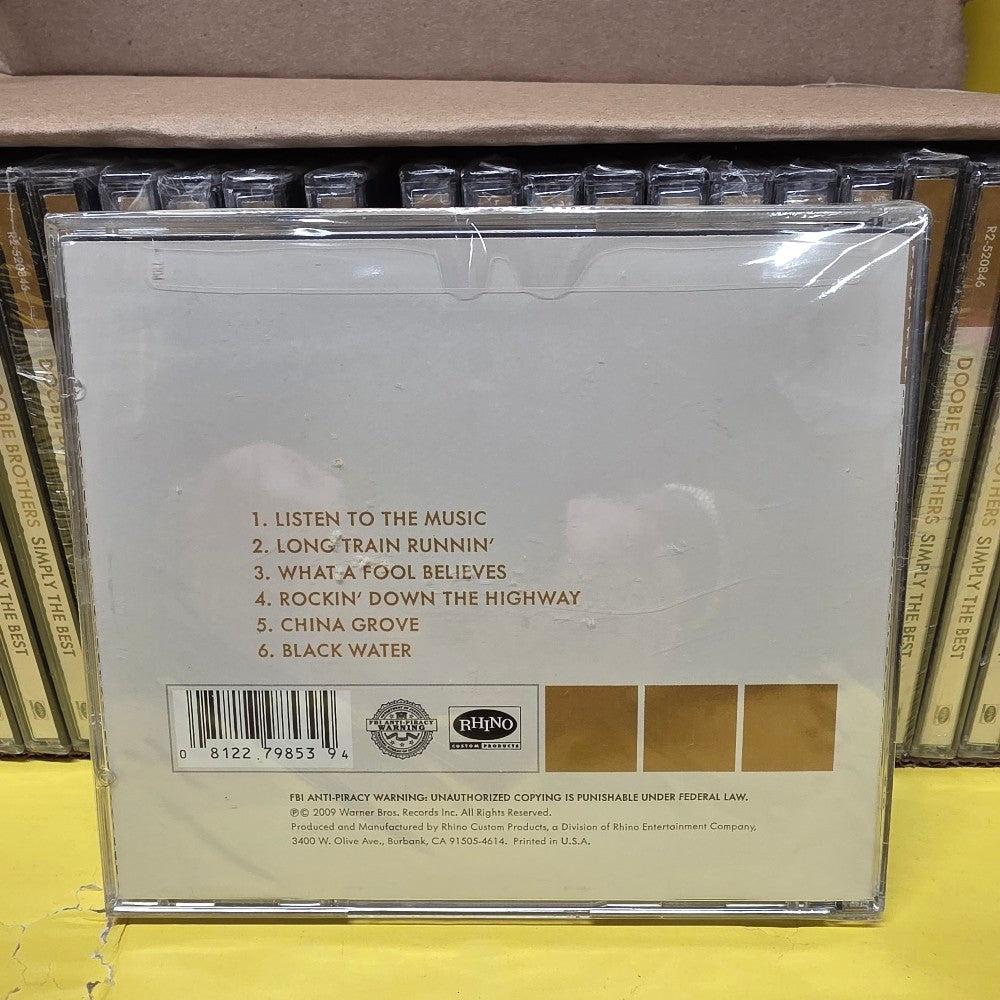 Lot #00148 - The Doobie Brothers - Simply The Best - 2009 - R2-520846 - New - Sealed - Wholesale