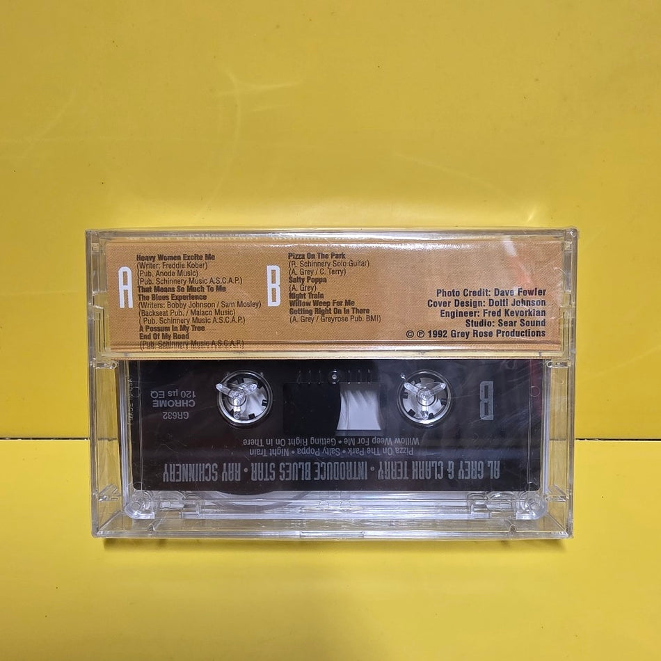 Ray Schinnery - Al Grey & Clark Terry Introduce Blues Star Ray Schinnery - 1992 - GR632 - New - Sealed - Cassettes