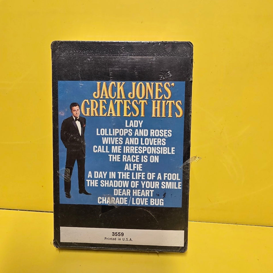 Jack Jones  - Jack Jone's Greatest Hits / Rare Sealed Promo  - 1968 - 3559 - New - Sealed - Cassettes