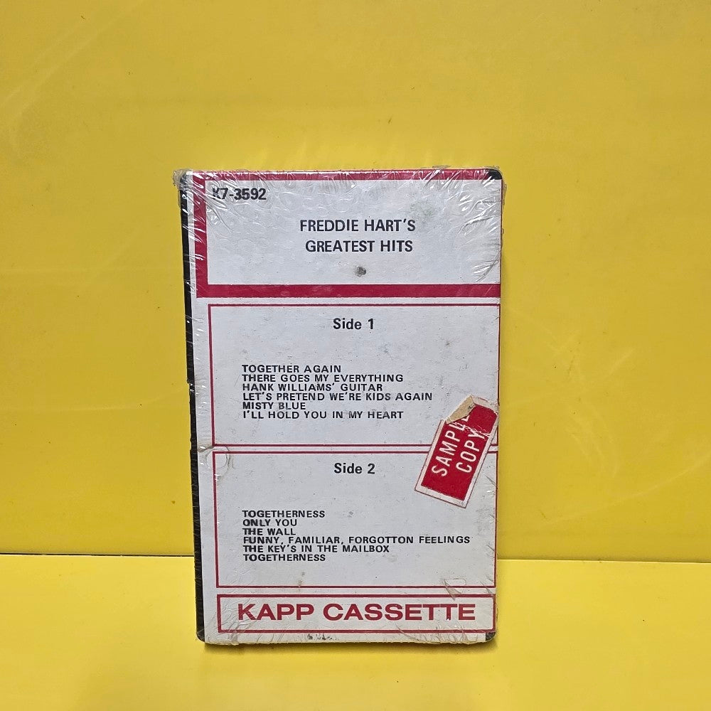 Freddie Hart's - Freddie Hart's Greatest Hits / Rare Sealed Promo  - 1969 - New - Sealed - Cassettes