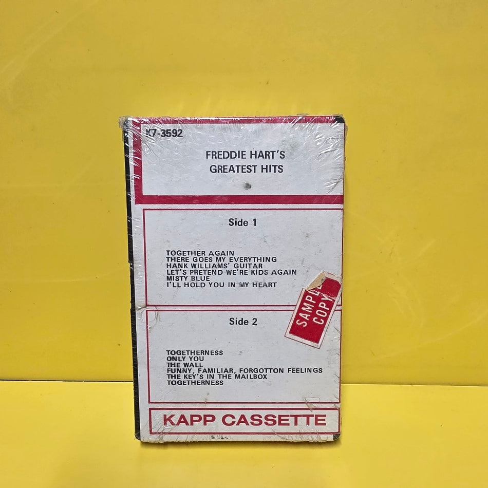 Freddie Hart's - Freddie Hart's Greatest Hits / Rare Sealed Promo  - 1969 - New - Sealed - Cassettes