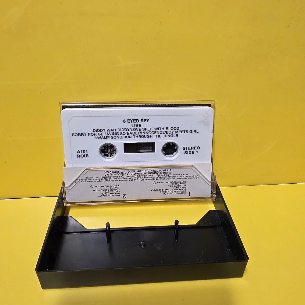 8 Eyed Spy - Live - 1981 - A101 - Used - EX - Cassettes