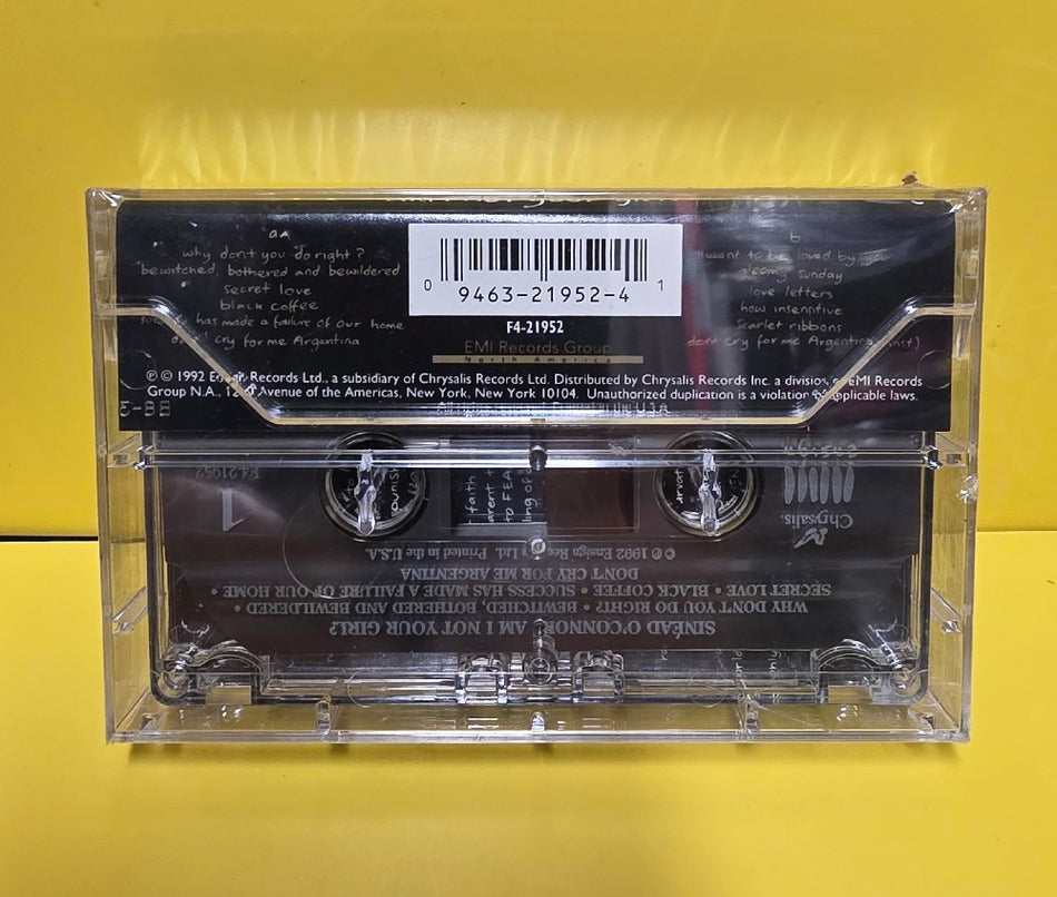 Sinéad O'Connor - Am I Not Your Girl? - 1992 - 0946 3 21952 4 1 - New - Sealed - Cassettes