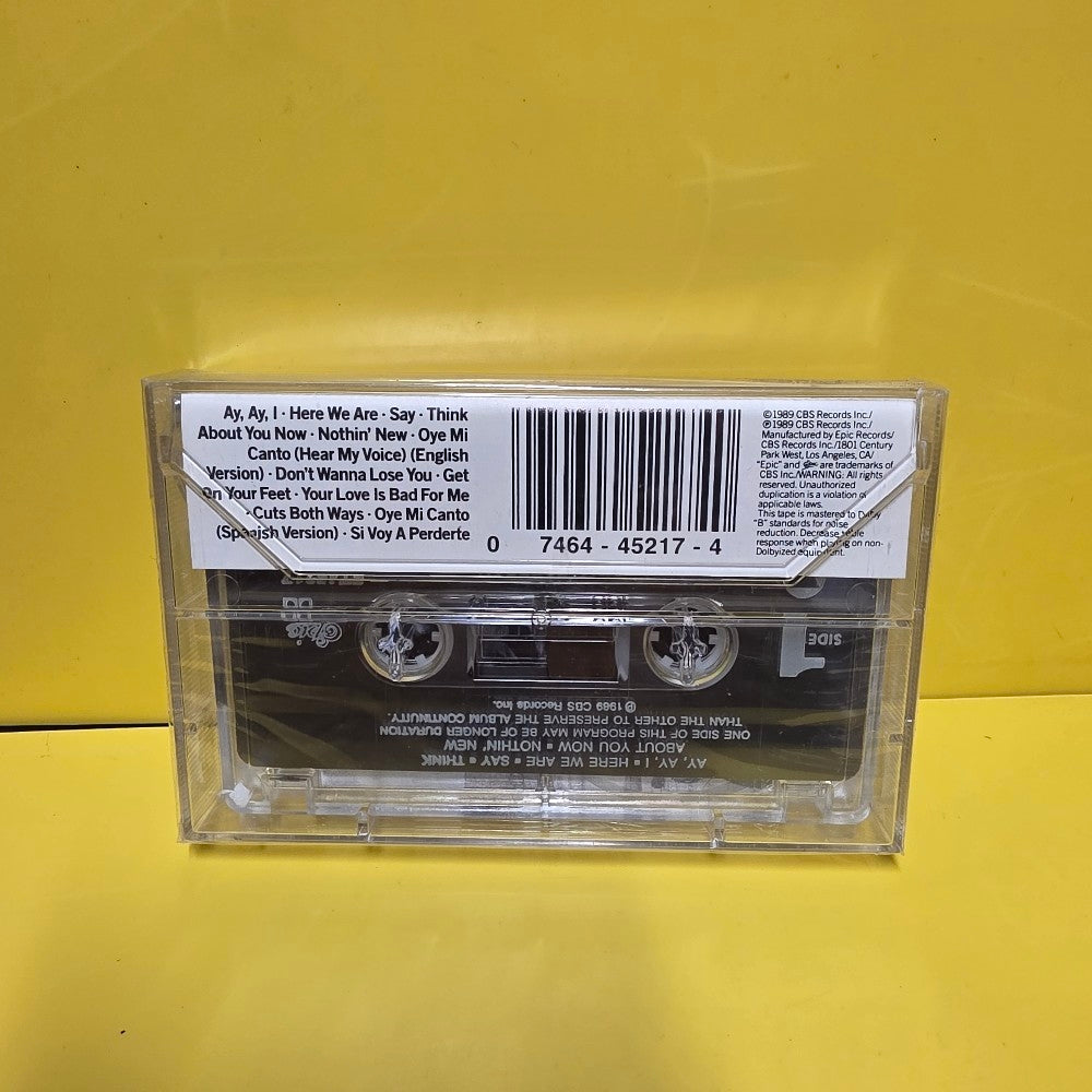 Gloria Estefan - Cuts Both Ways - 1989 - OET 45217 - New - Sealed - Cassettes