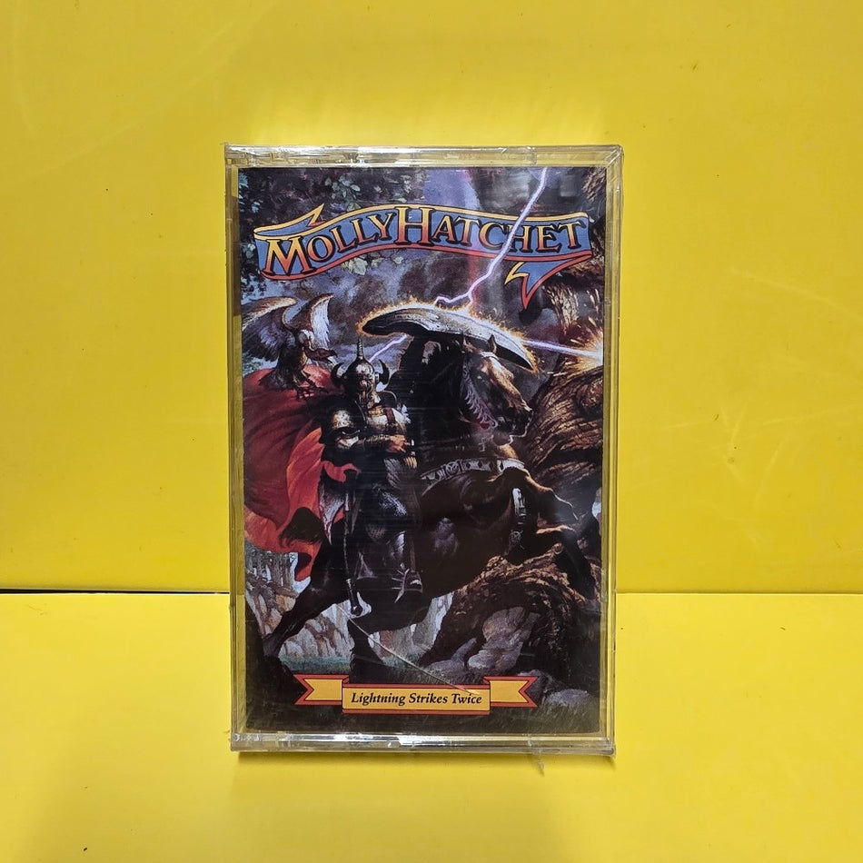 Molly Hatchet - Lightning Strikes Twice - 1989 - C4-92114 - New - Sealed - Cassettes