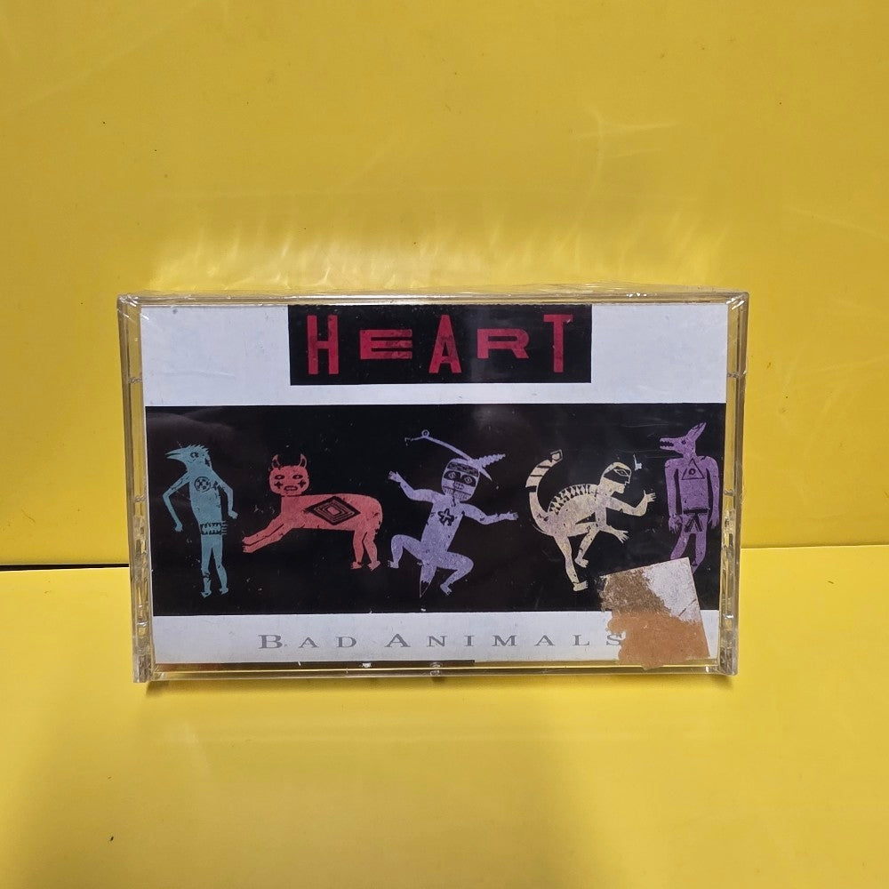 Heart - Bad Animals - 1987 - 4PJ-12546 - New - Sealed - Cassettes