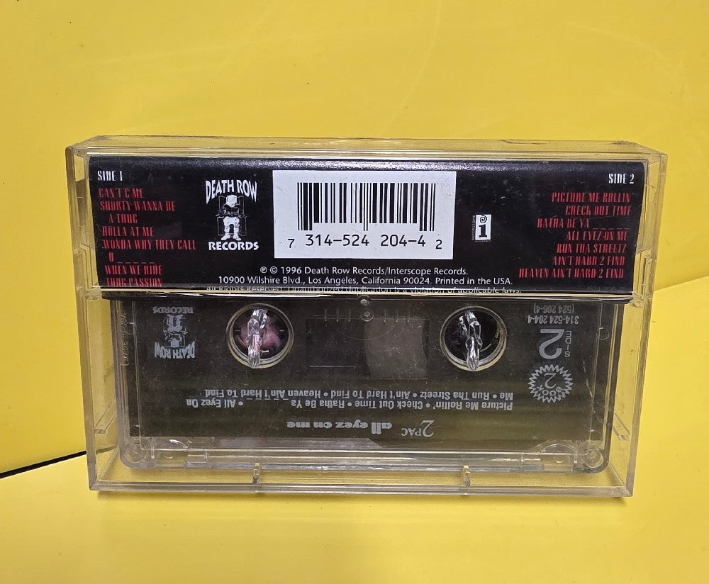 2Pac - All Eyez On Me - 1996 - 314-524 204-4 - Used - EX - Cassettes