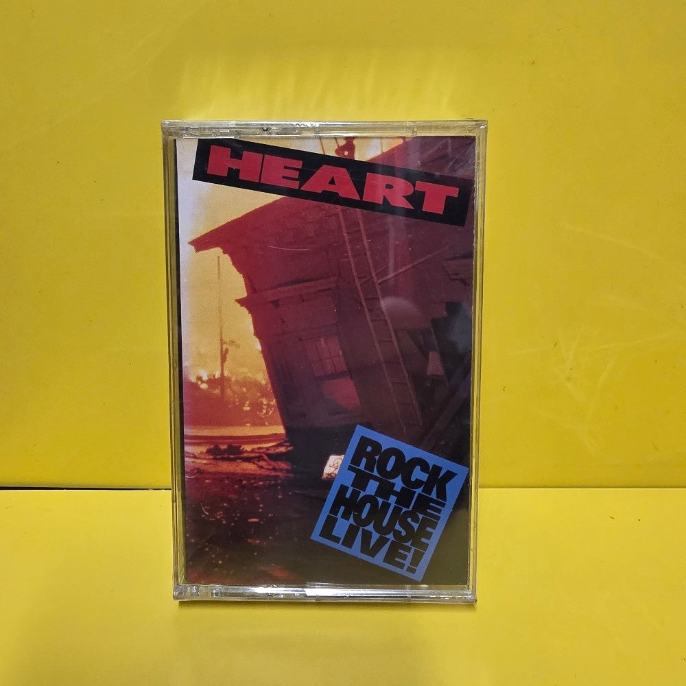 Heart - Rock The House "Live"! - 1991 - C4-95797 - New - Sealed - Cassettes