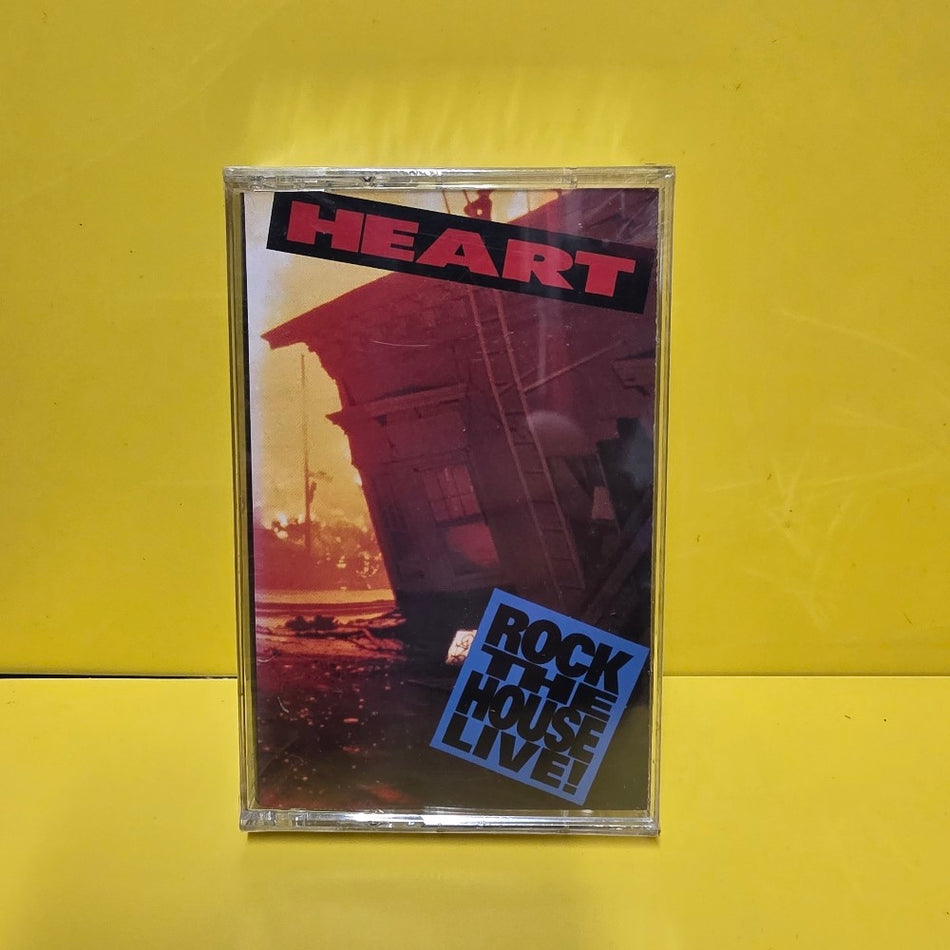 Heart - Rock The House "Live"! - 1991 - C4-95797 - New - Sealed - Cassettes