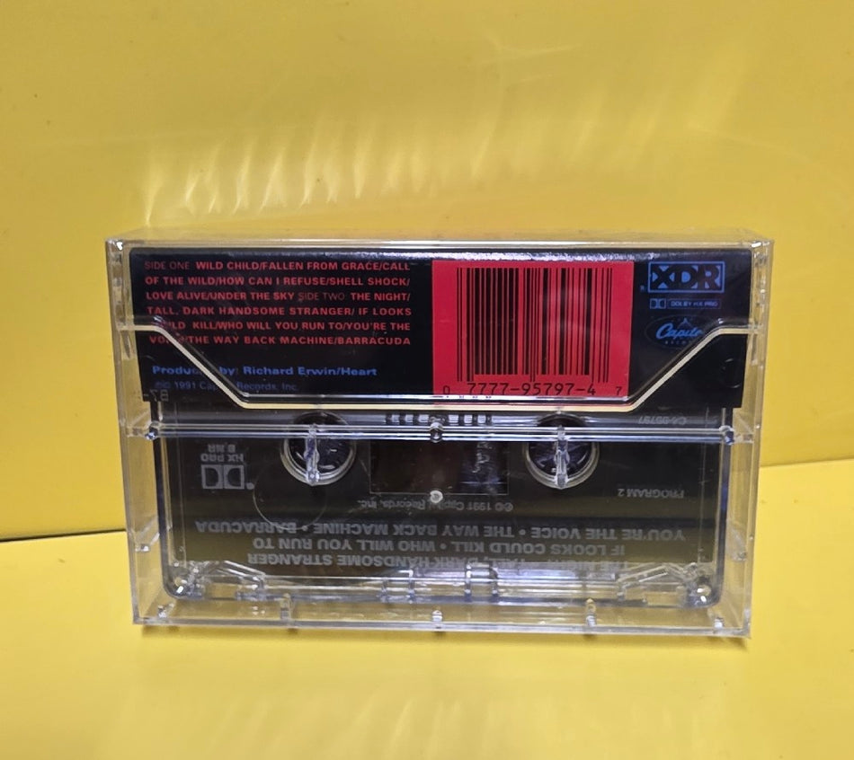 Heart - Rock The House "Live"! - 1991 - C4-95797 - New - Sealed - Cassettes