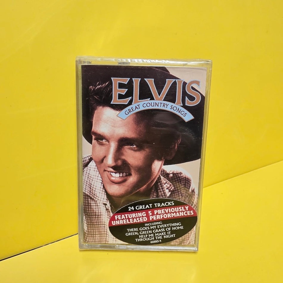 Elvis Presley - Great Country Songs - 1996 - 07863 66880-4 - New - Sealed - Cassettes