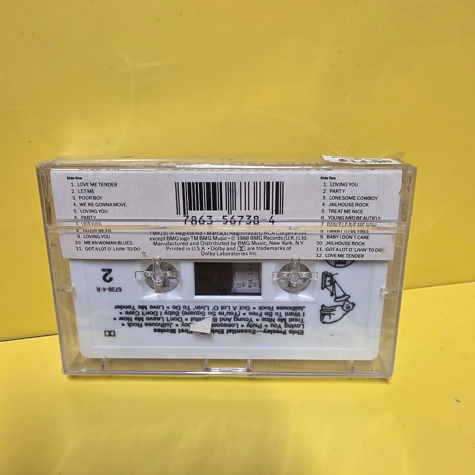 Elvis Presley With The Jordanaires - Essential Elvis Presley - 6738-4-R - New - Sealed - Cassettes