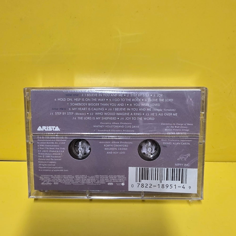 Whitney Houston - The Preacher's Wife (Original Soundtrack Album) - 1996 - 07822-18951-4 - New - Sealed - Cassettes