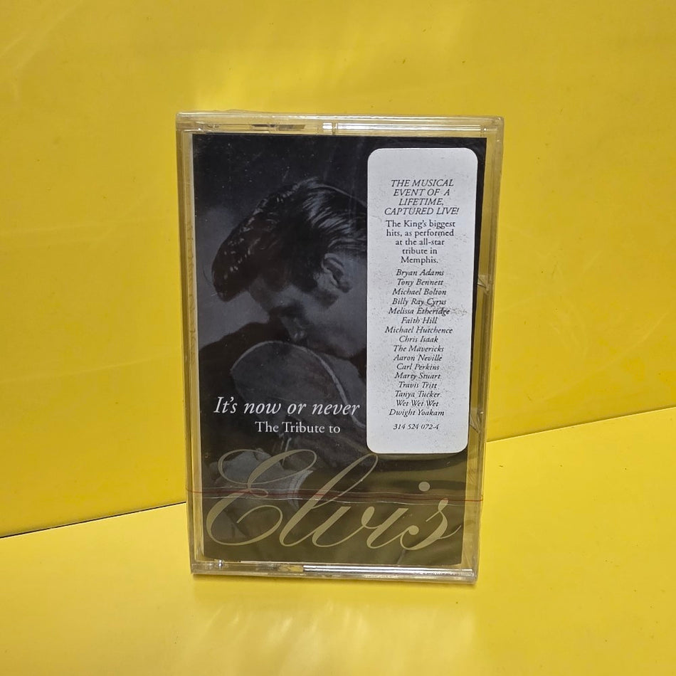 Various - It's Now Or Never: The Tribute To Elvis - 1995 - 524 072-4 - New - Sealed - Cassettes