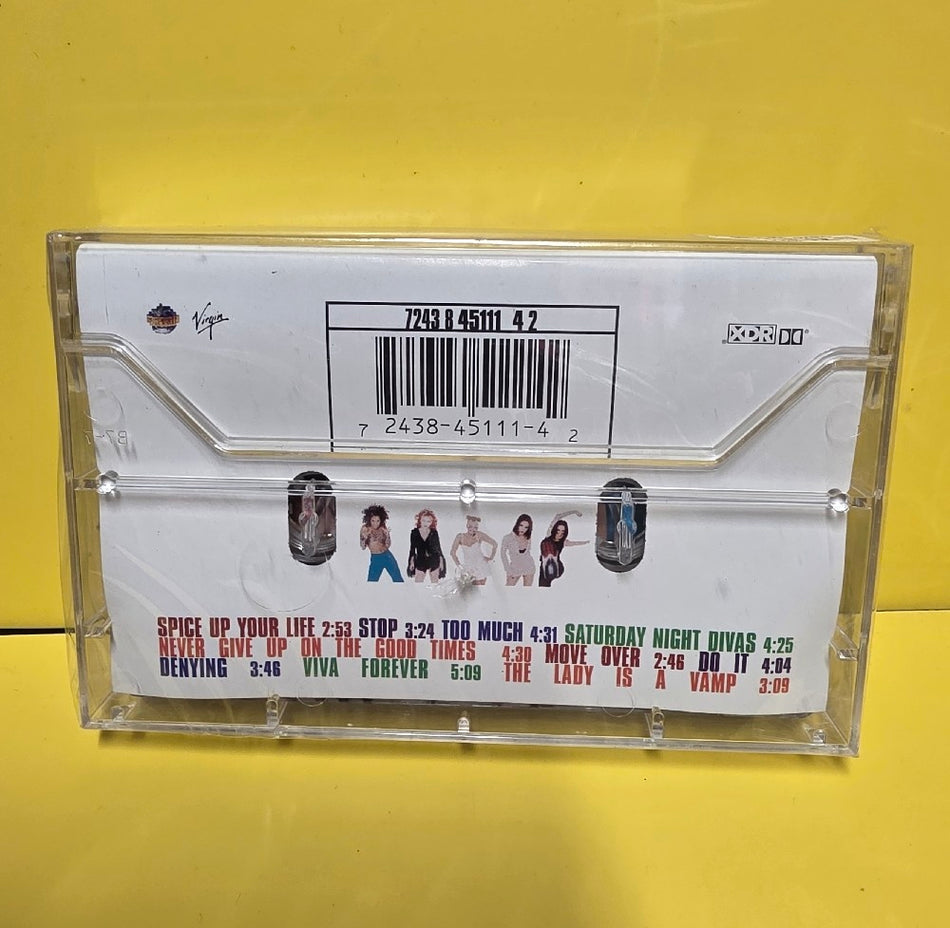 Spice Girls - Spiceworld - 1997 - 7243 8 45111 4 2 - New - Sealed - Cassettes